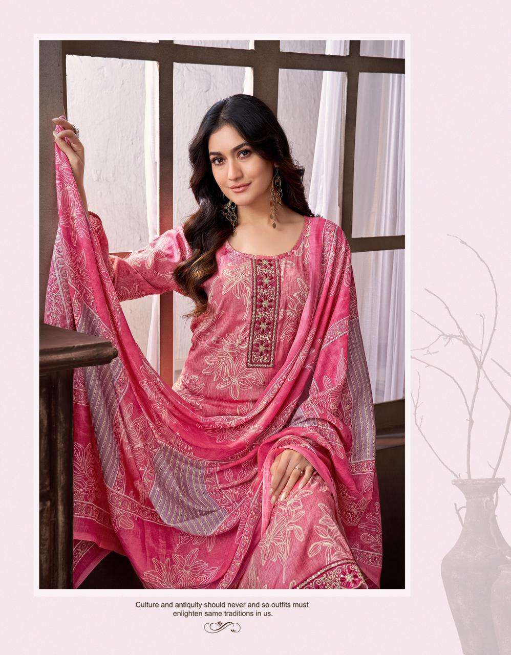 TANIKSH SHITAL VOL 4 FANCY PRINTED READYMADE COTTON SUIT SUPPLIER SHOP