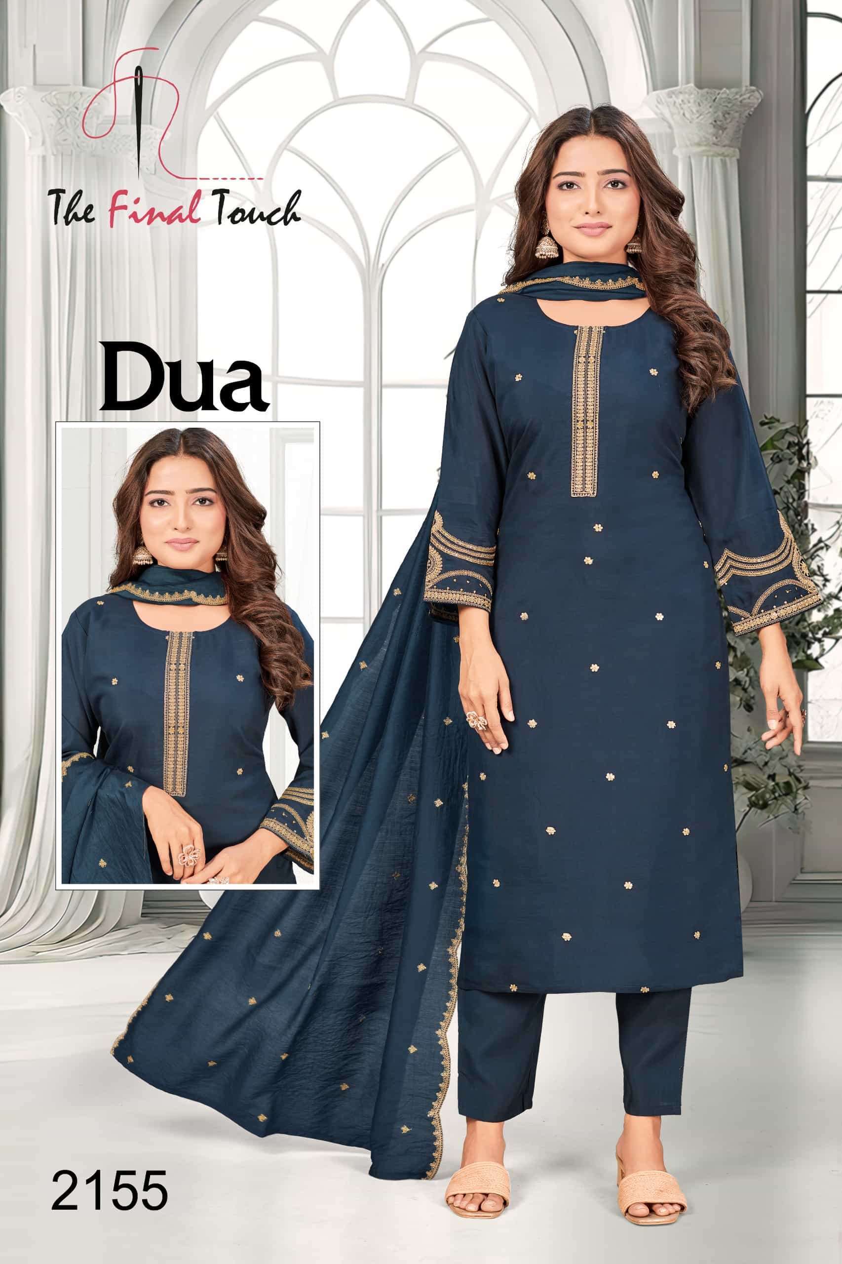 THE FINAL TOUCH DUA READYMADE DESIGNER SUIT FOR WOMEN CATALOG