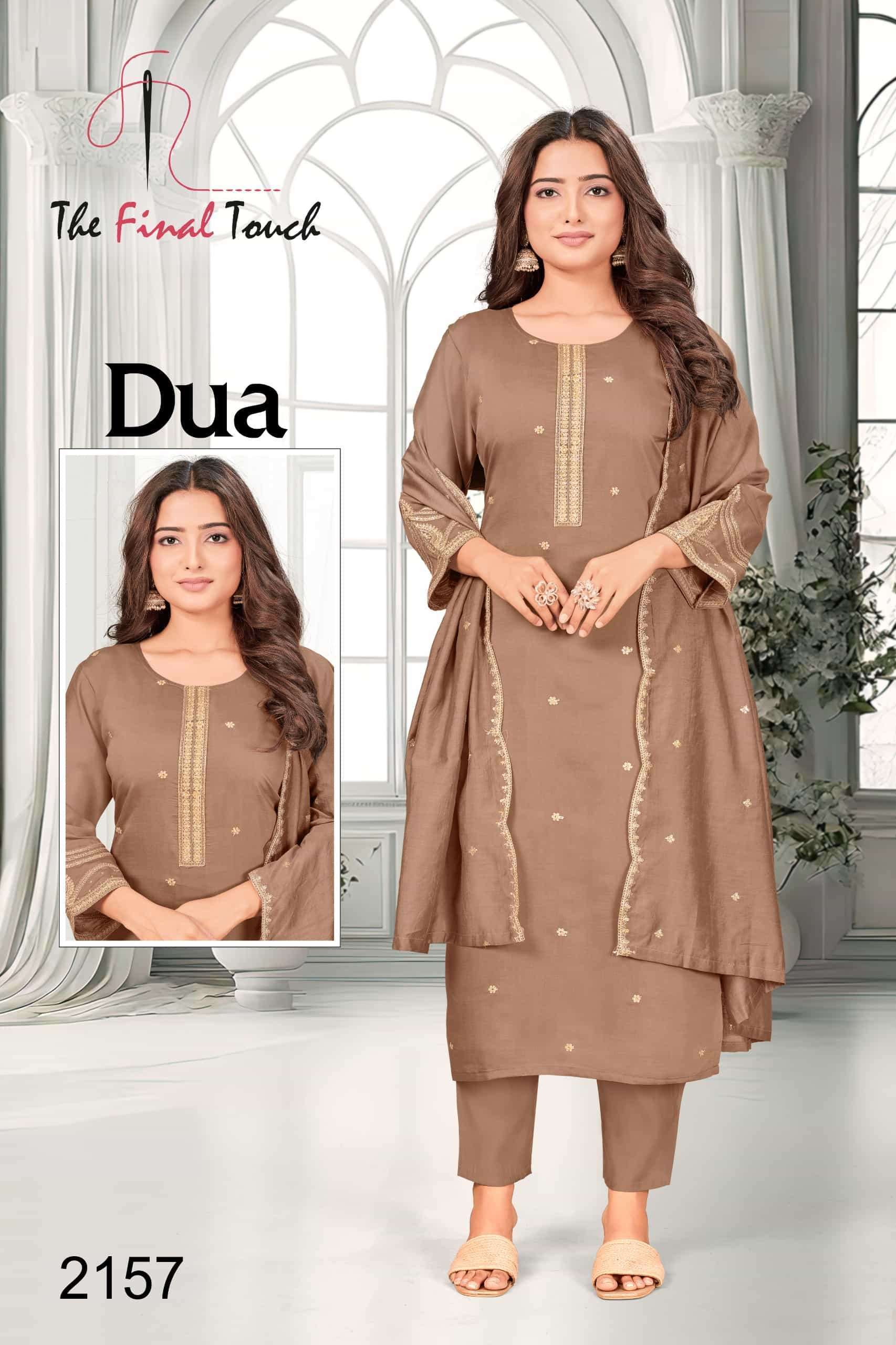 THE FINAL TOUCH DUA READYMADE DESIGNER SUIT FOR WOMEN CATALOG