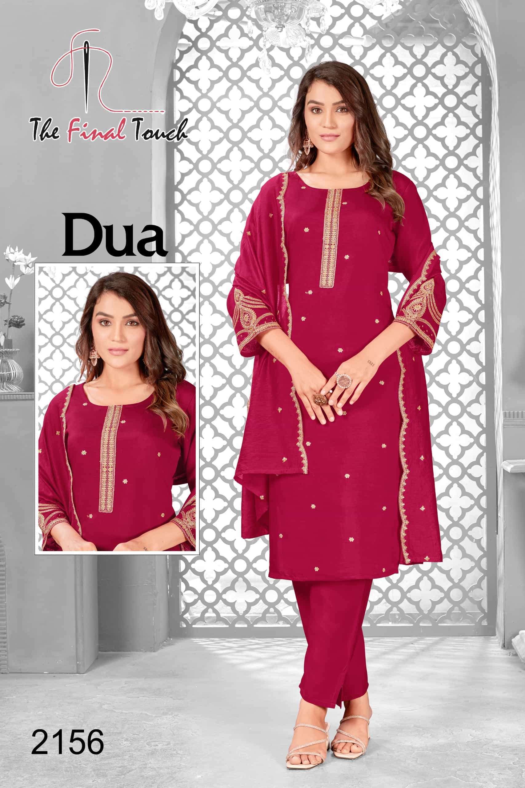 THE FINAL TOUCH DUA READYMADE DESIGNER SUIT FOR WOMEN CATALOG