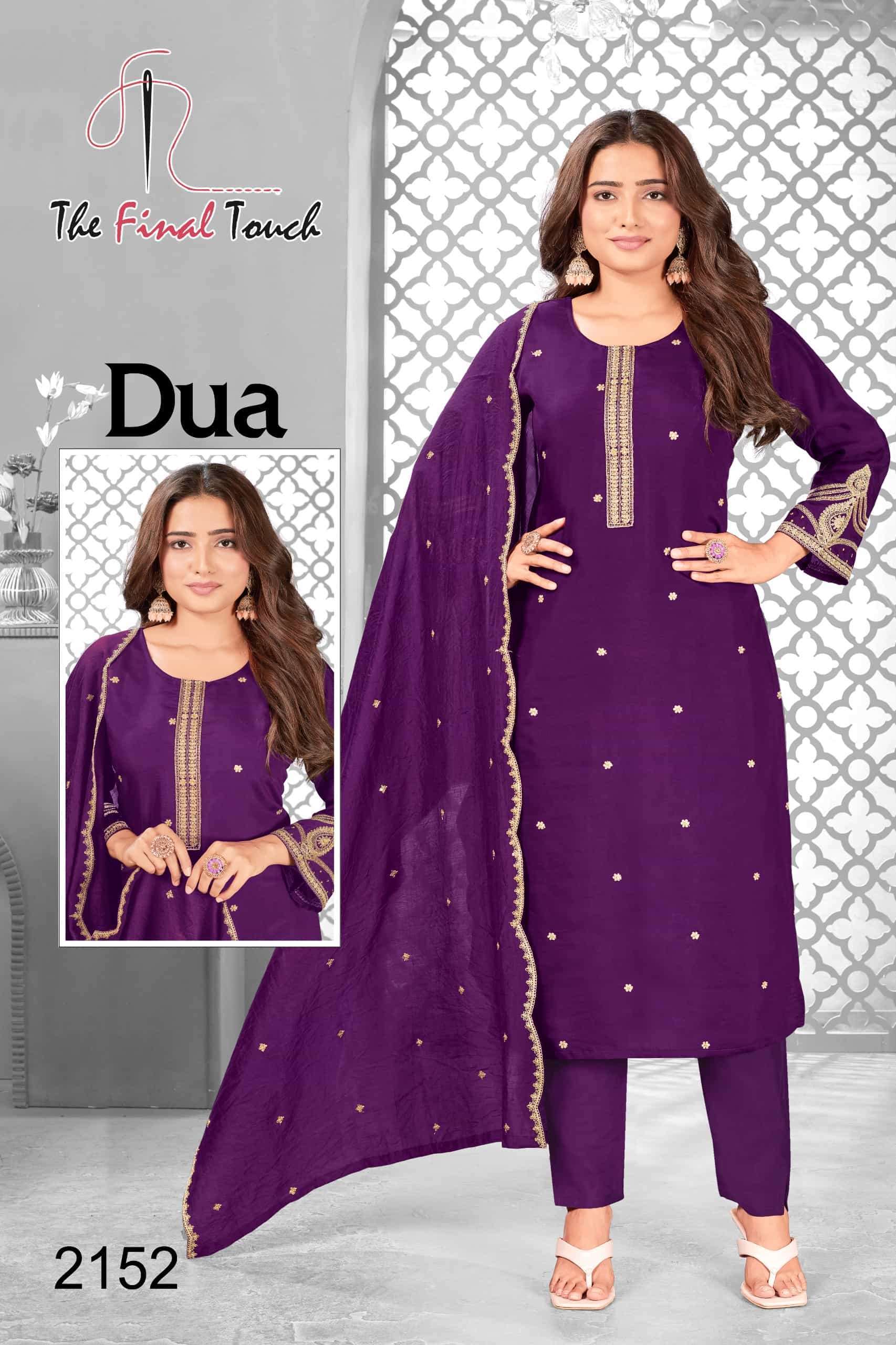THE FINAL TOUCH DUA READYMADE DESIGNER SUIT FOR WOMEN CATALOG