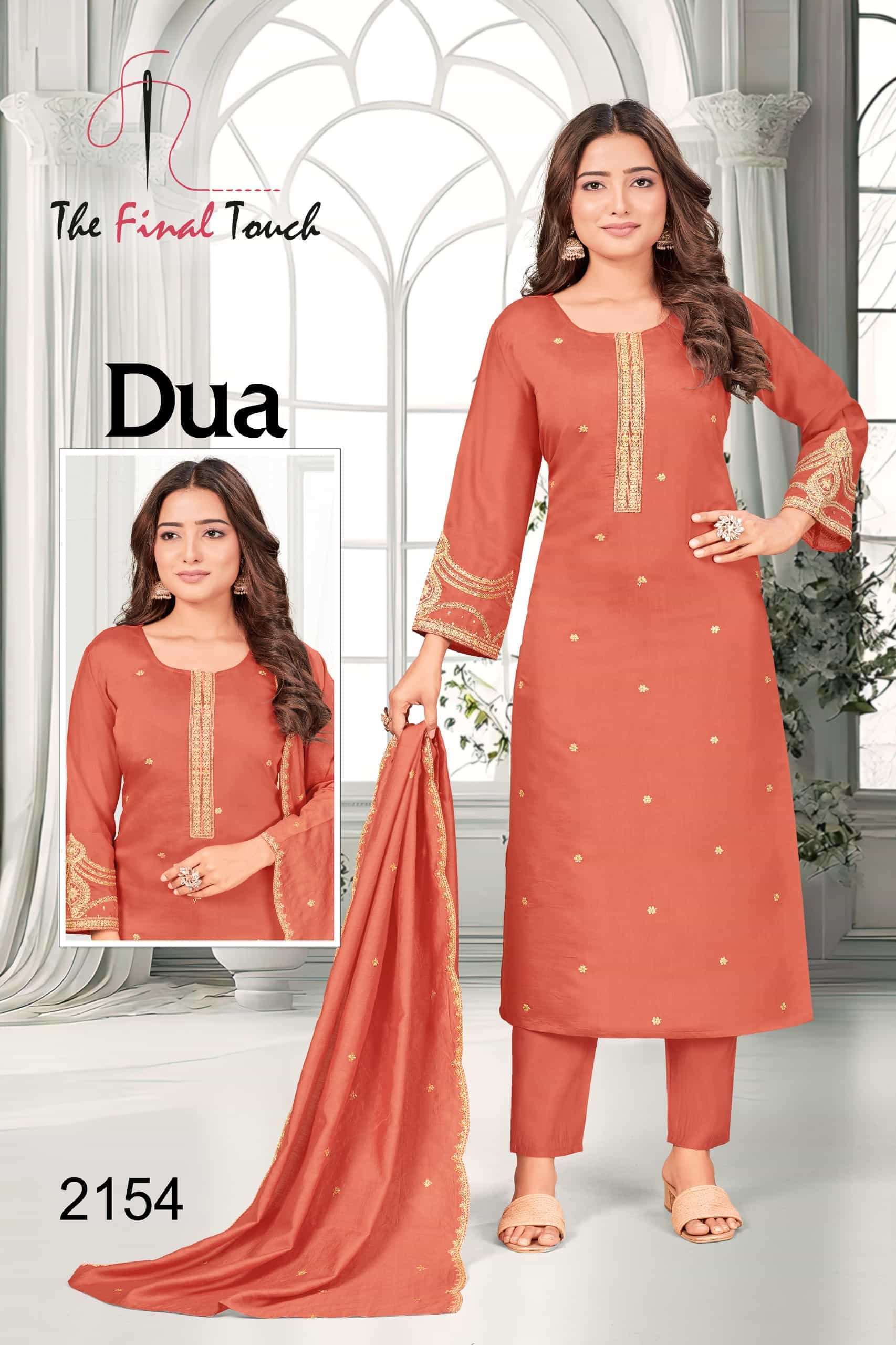 THE FINAL TOUCH DUA READYMADE DESIGNER SUIT FOR WOMEN CATALOG