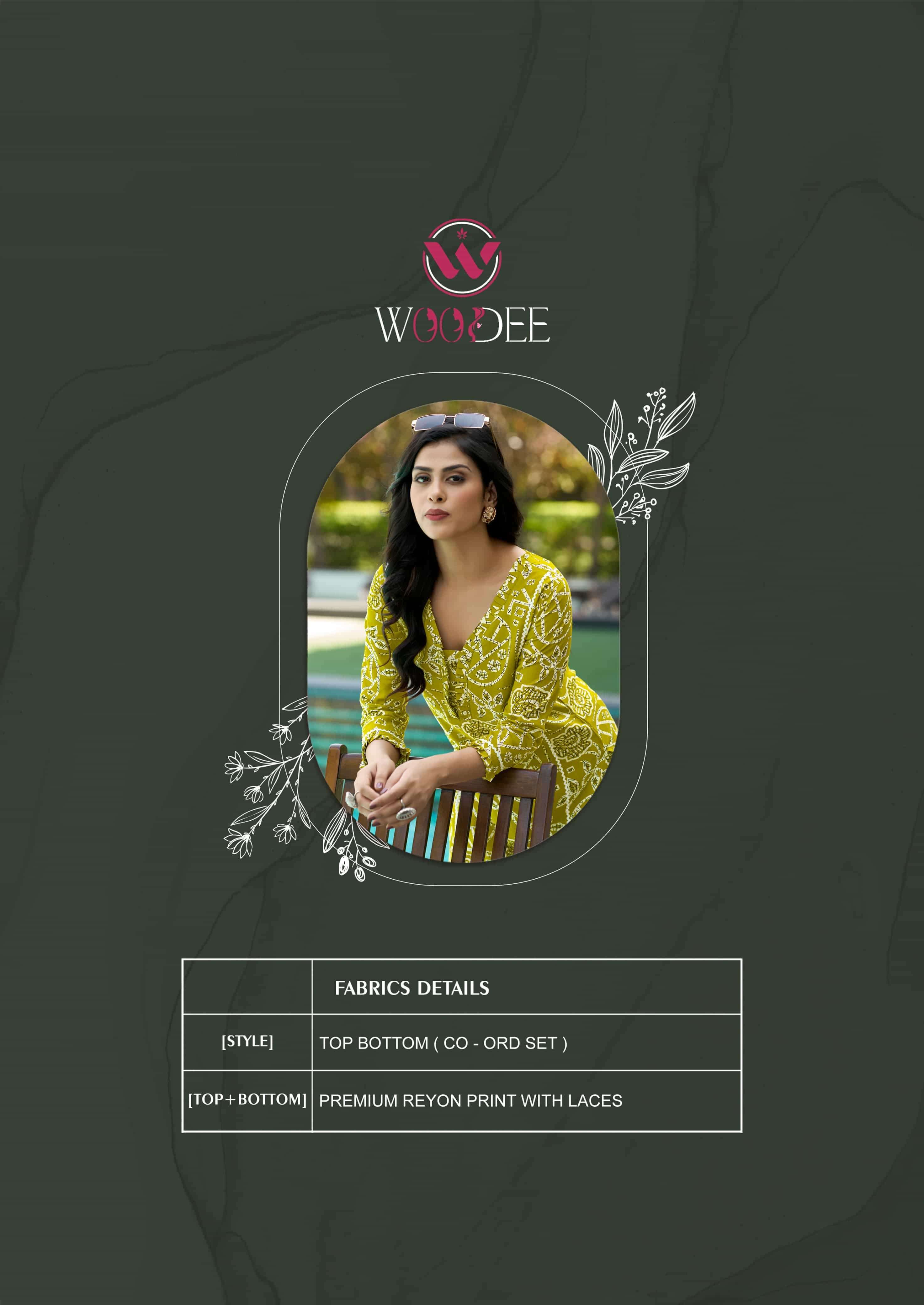 WOODEE MOKSHA CO ORD SET FOR WOMEN TREND LOVE CLOTHES WHOLESALE 