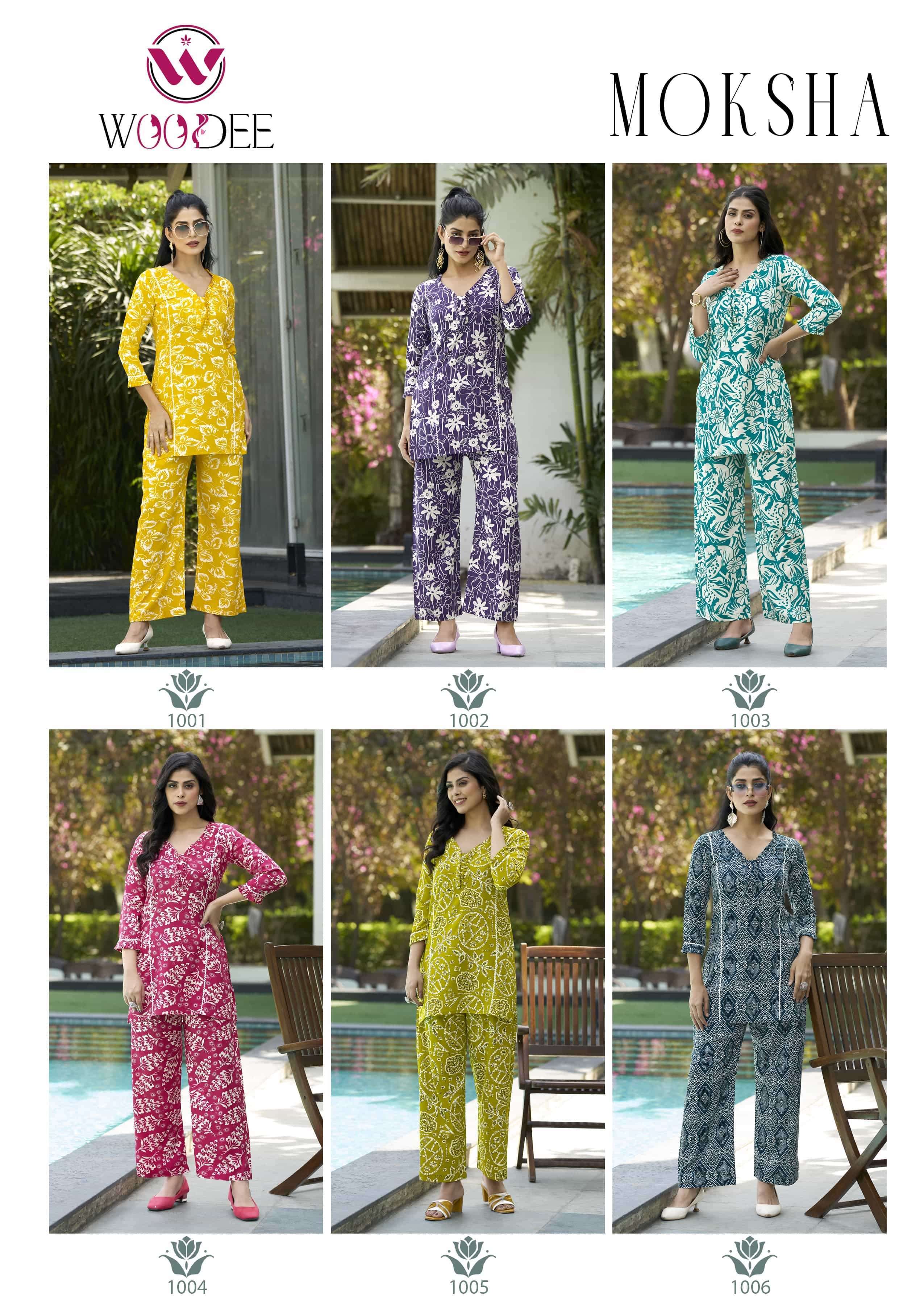 WOODEE MOKSHA CO ORD SET FOR WOMEN TREND LOVE CLOTHES WHOLESALE 