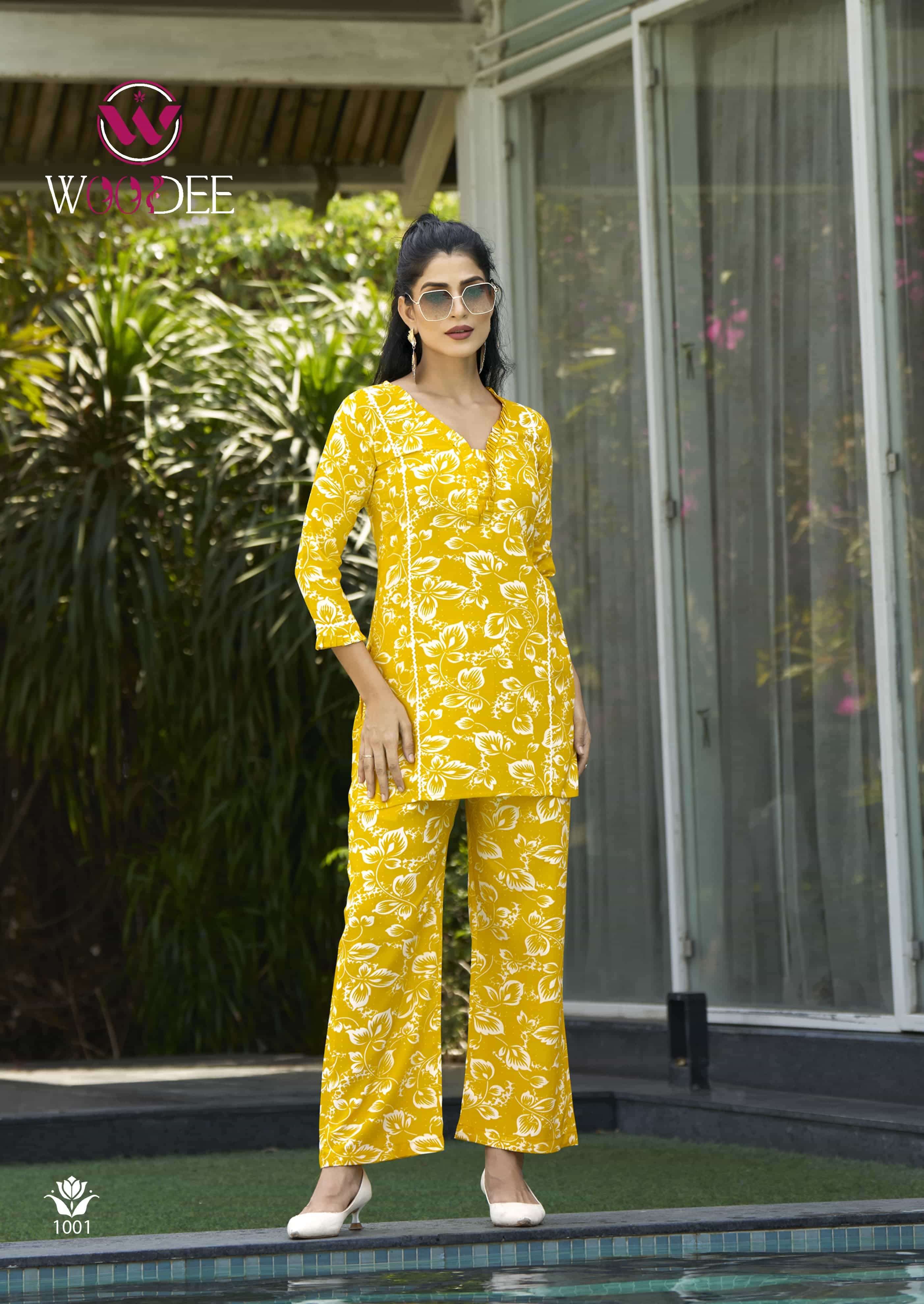 WOODEE MOKSHA CO ORD SET FOR WOMEN TREND LOVE CLOTHES WHOLESALE 
