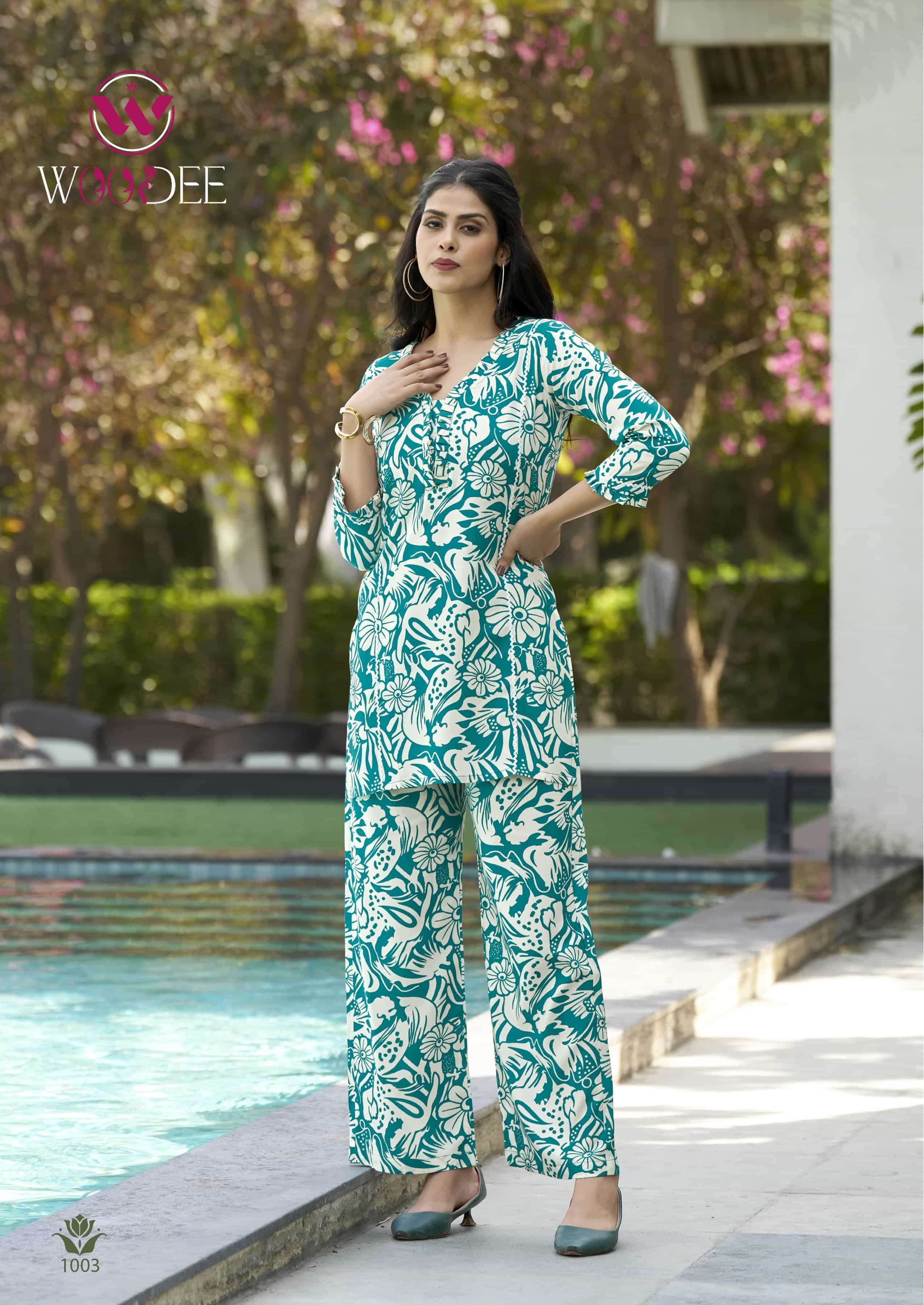 WOODEE MOKSHA CO ORD SET FOR WOMEN TREND LOVE CLOTHES WHOLESALE 