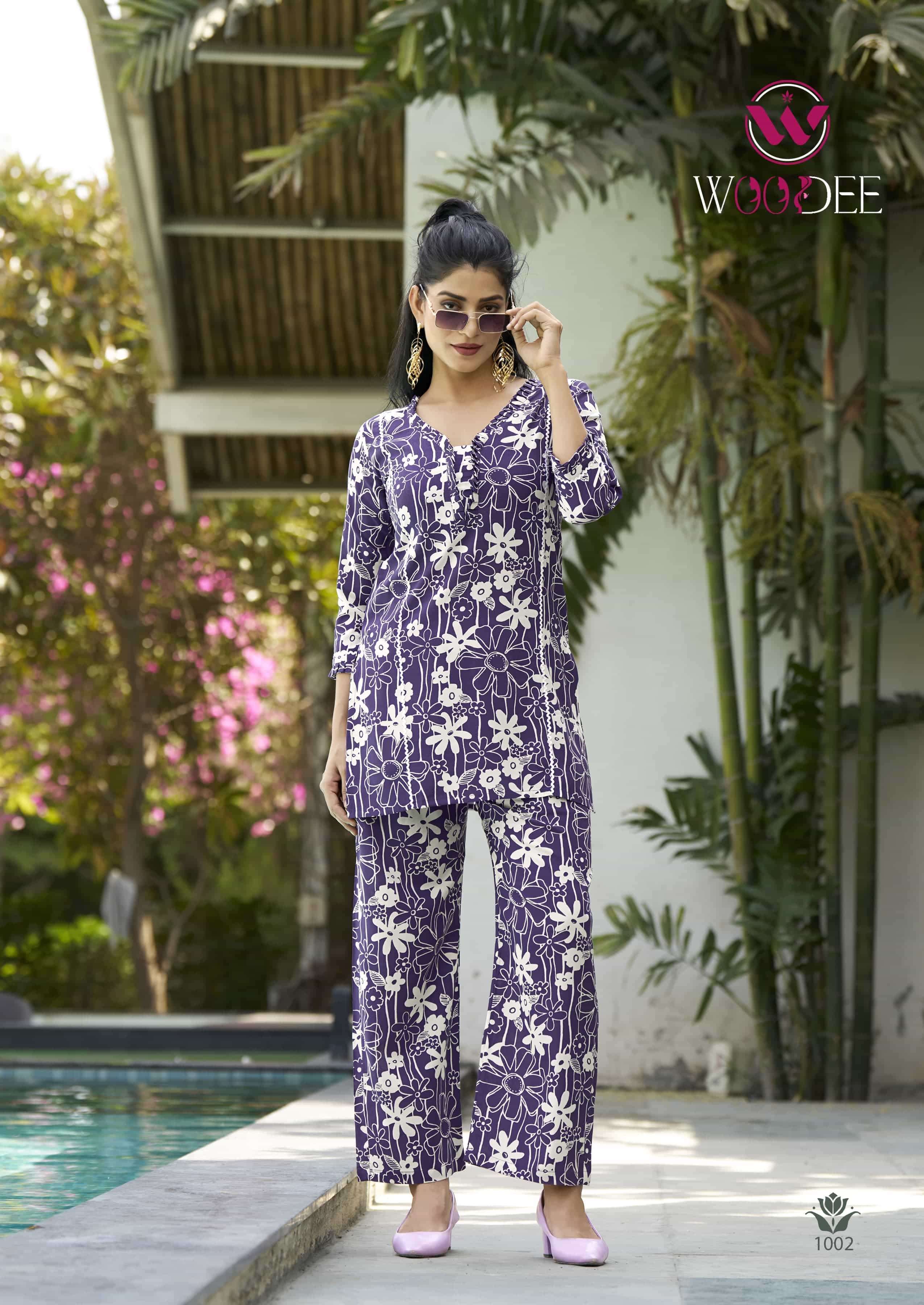 WOODEE MOKSHA CO ORD SET FOR WOMEN TREND LOVE CLOTHES WHOLESALE 