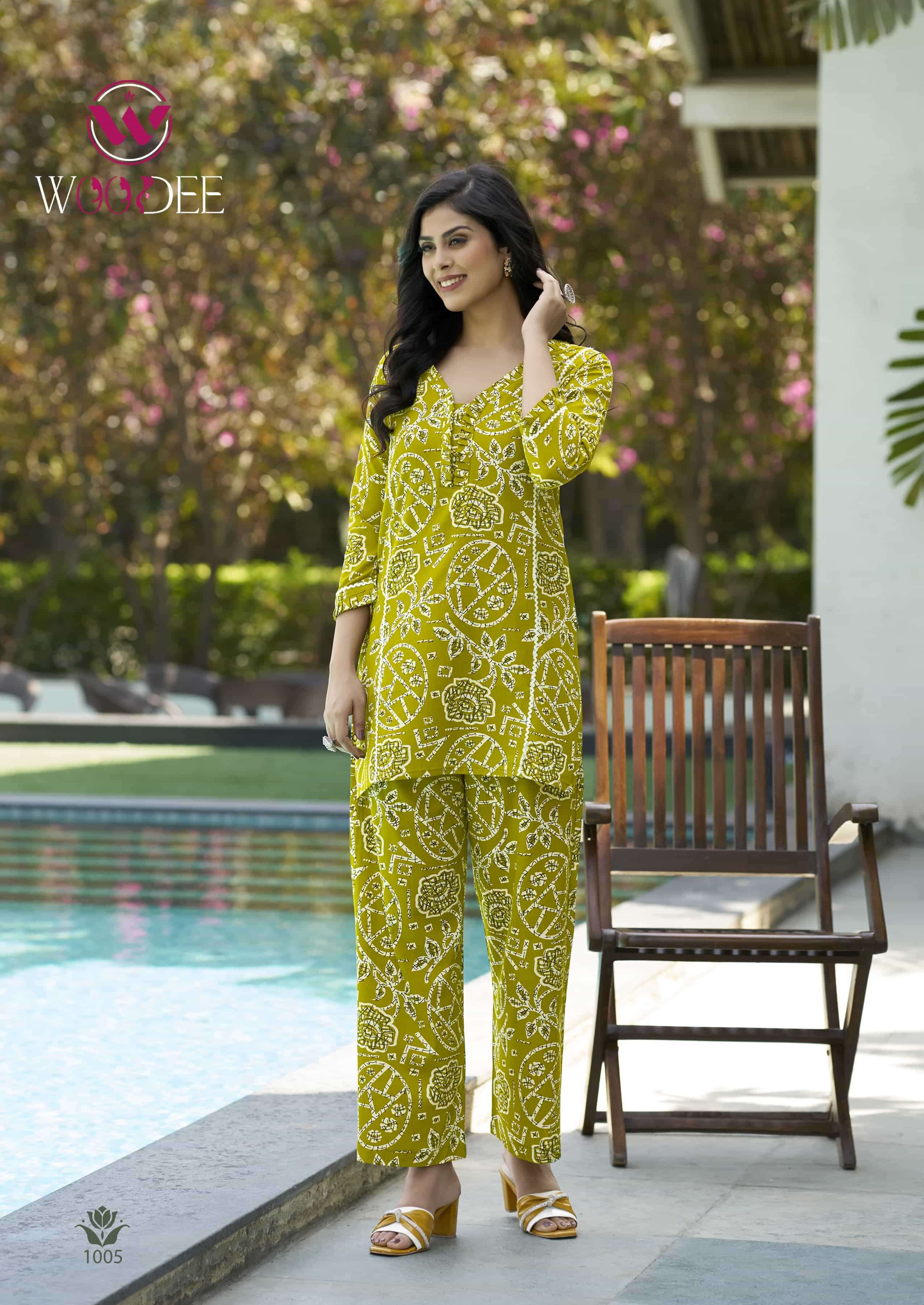WOODEE MOKSHA CO ORD SET FOR WOMEN TREND LOVE CLOTHES WHOLESALE 