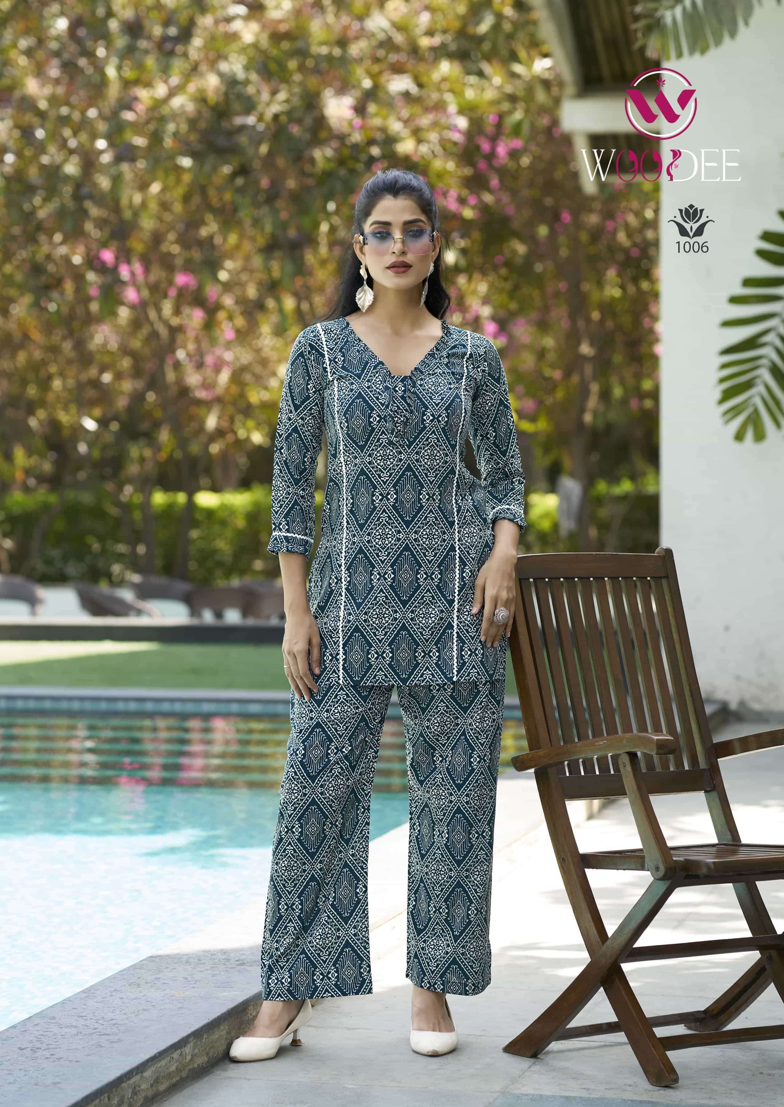 WOODEE MOKSHA CO ORD SET FOR WOMEN TREND LOVE CLOTHES WHOLESALE 