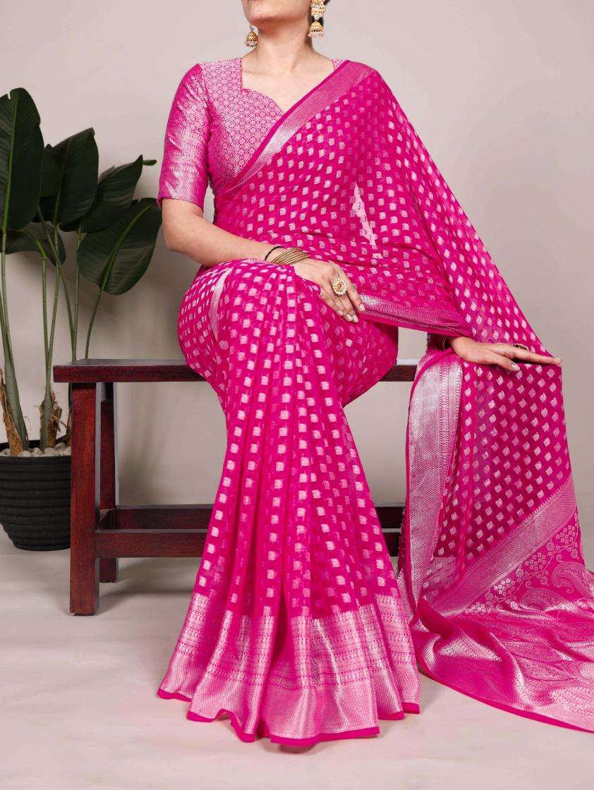 FANCY GEORGETTE SAREE COLLECTION YNF 7901