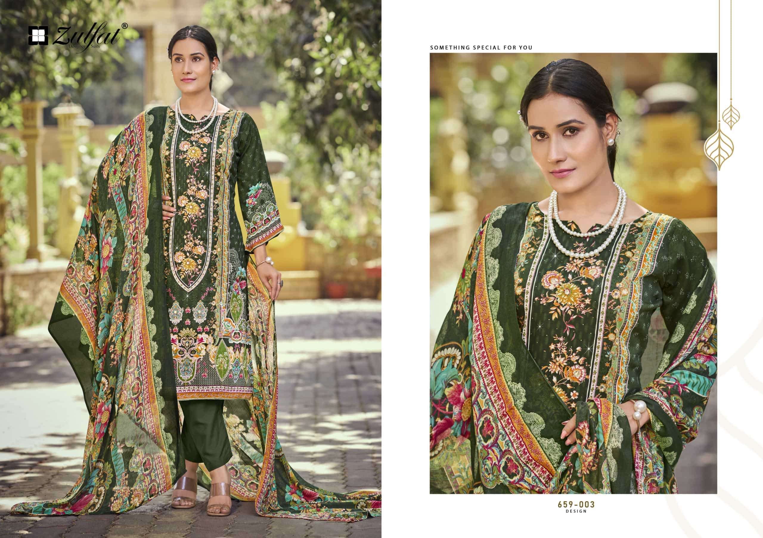 ZULFAT RAABTA VOL 7 BRAND CLOTH COTTON SALWAR SUIT FOR WOMEN CATALOG