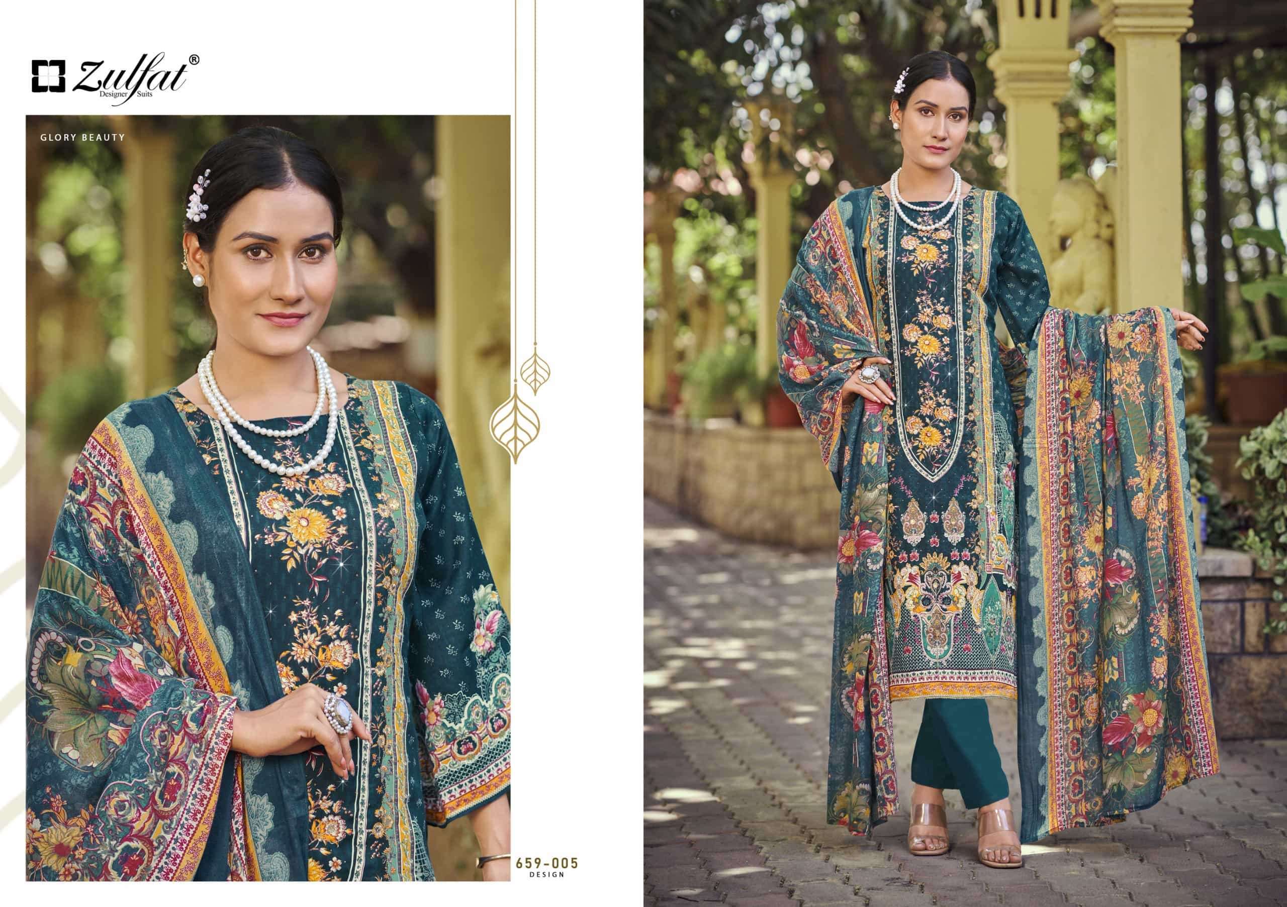 ZULFAT RAABTA VOL 7 BRAND CLOTH COTTON SALWAR SUIT FOR WOMEN CATALOG