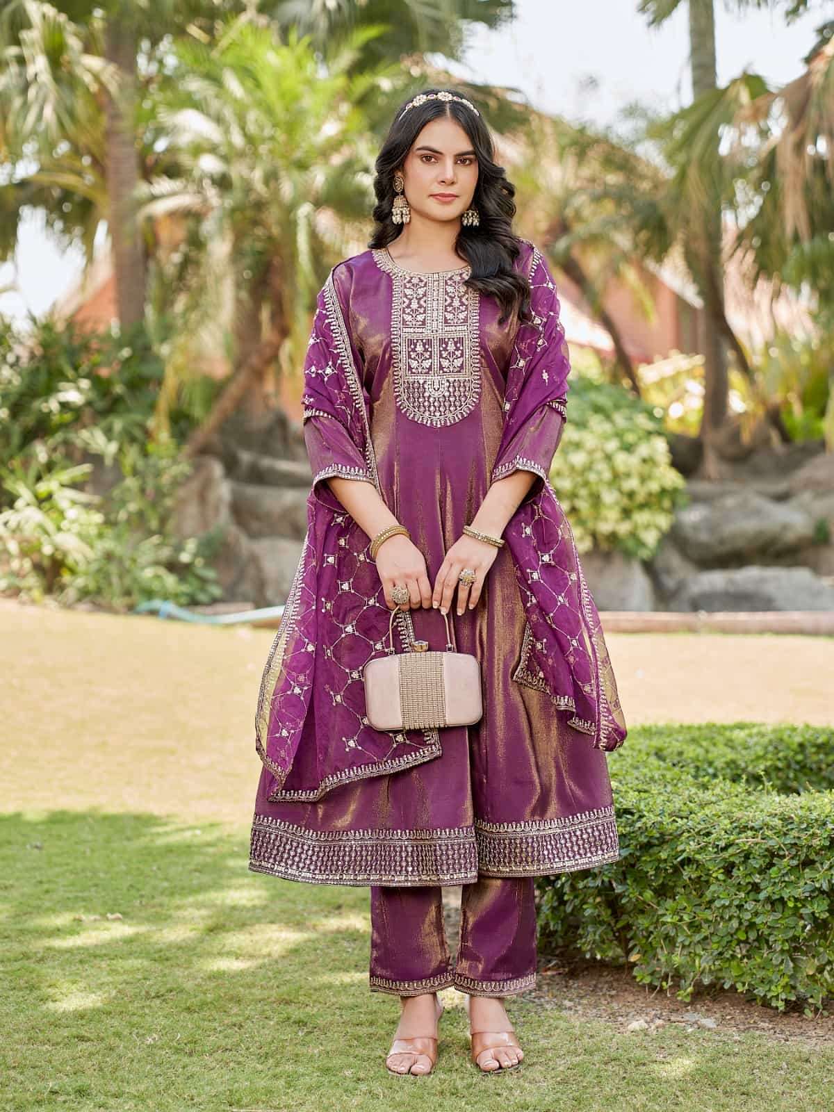 AANCHI ANKITA CASUAL FLAIR SHIMMAR READYMADE KURTI SUIT FOR FESTIVAL CLOTH