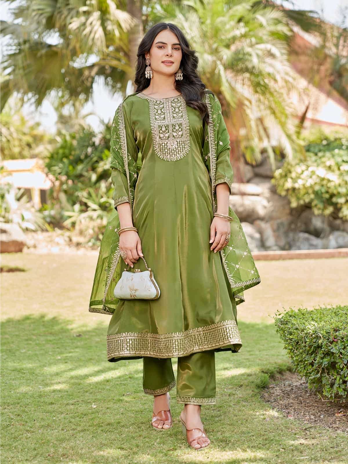 AANCHI ANKITA CASUAL FLAIR SHIMMAR READYMADE KURTI SUIT FOR FESTIVAL CLOTH