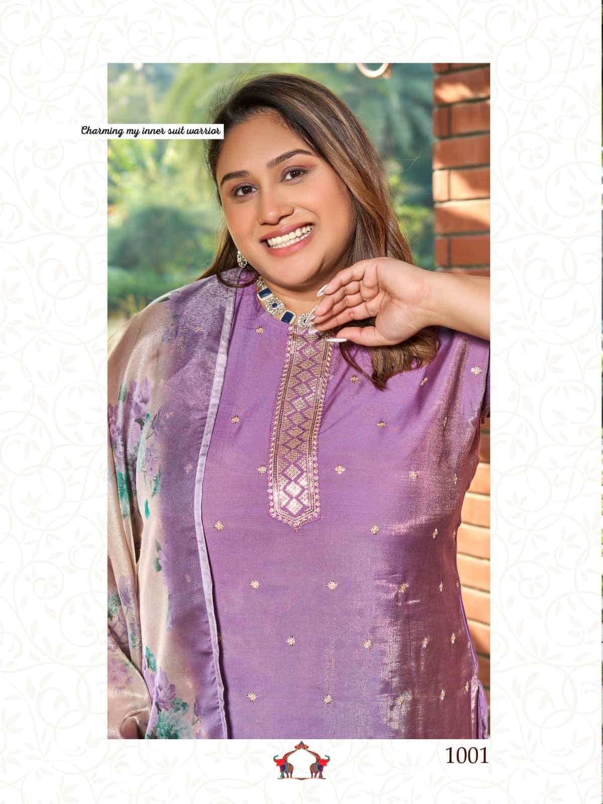 AANCHI PLUS VERNA EXCLUSIVE BIG SIZE WOMEN SILK SUIT FESTIVAL CATAOG 