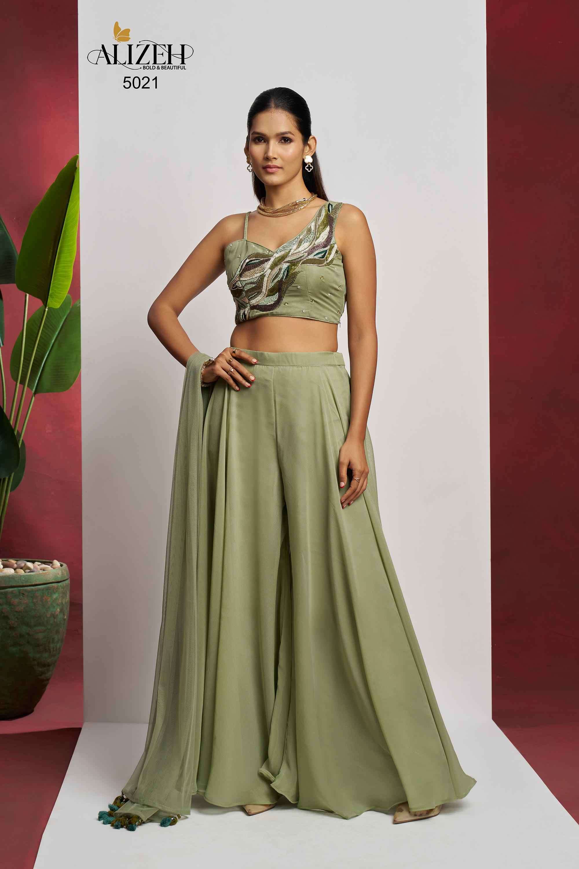 ALIZEH READYMADE VOL 3 INDO WESTERNSTYLE  SUITS 
