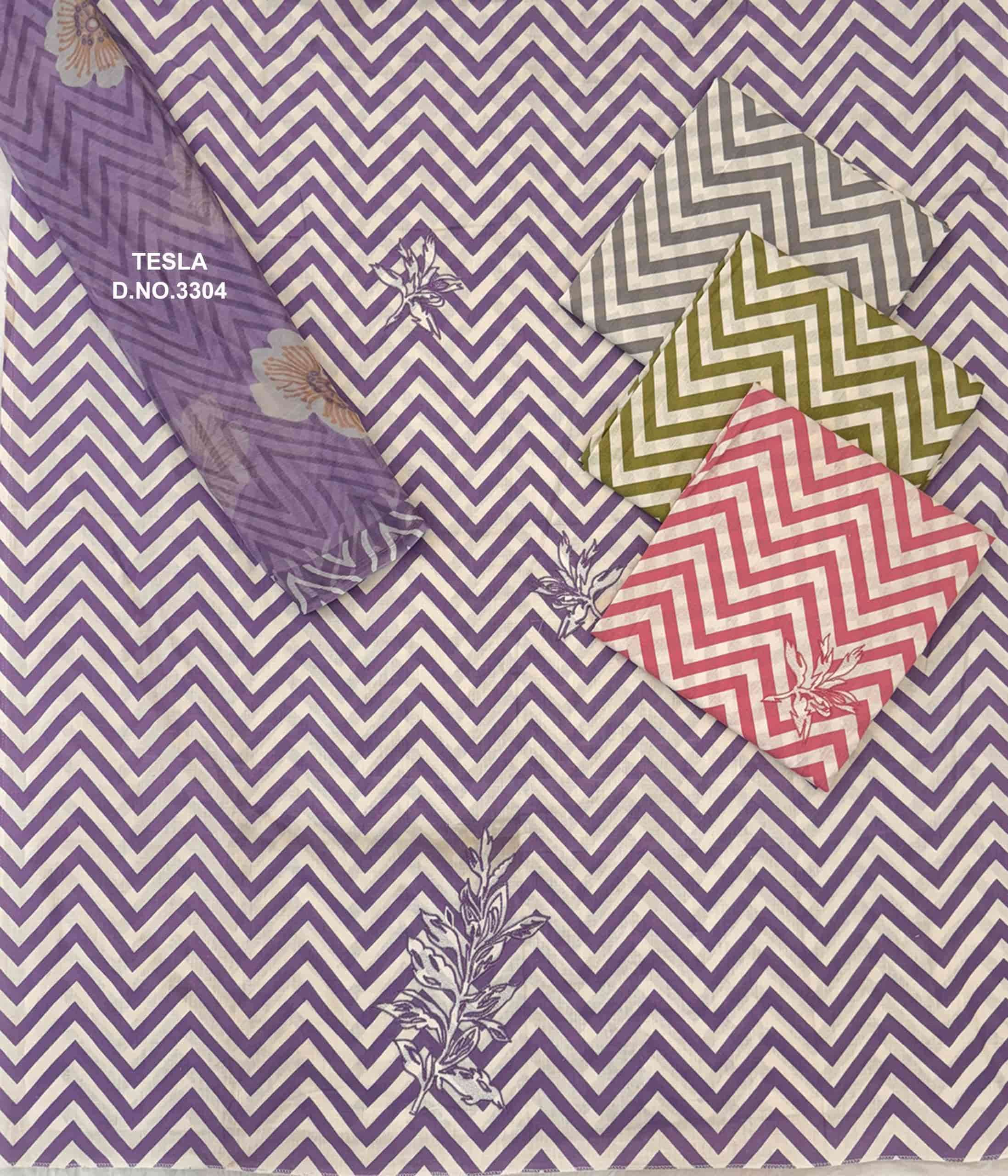 BIPSON TESLA 3304 DESIGNER PRINT COTTON DRESS MATERIAL SUPPLIER