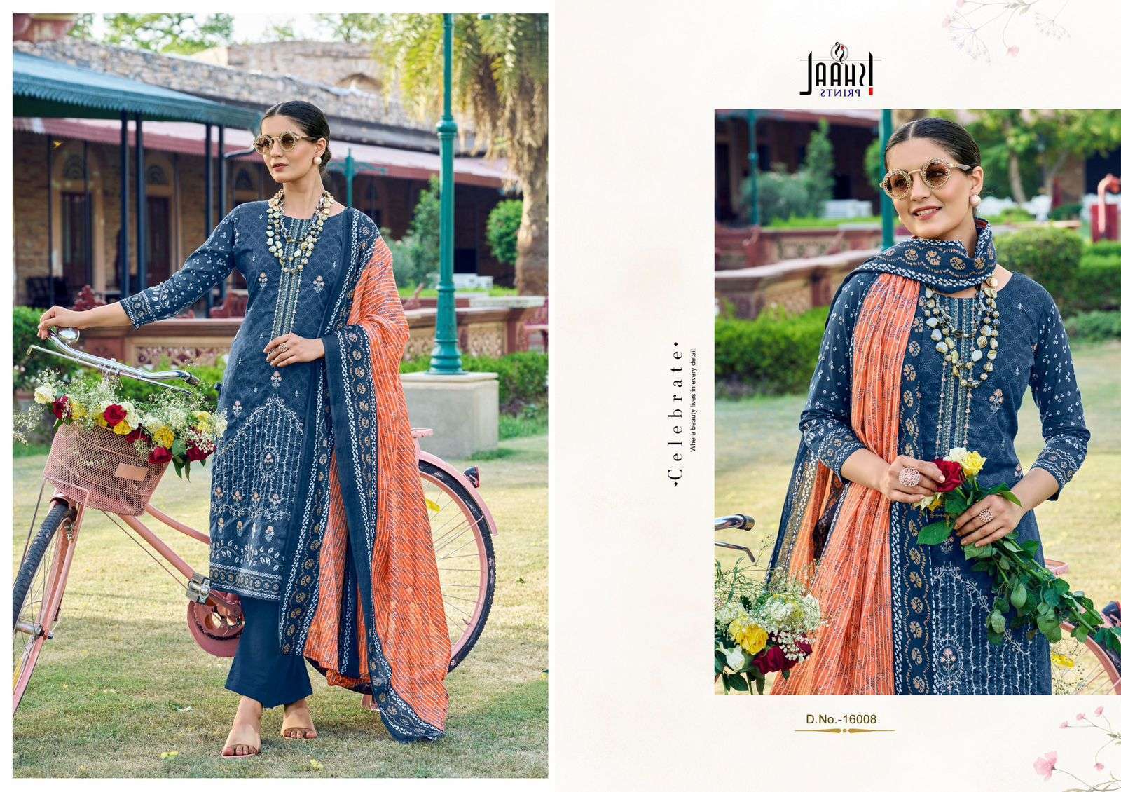 ISHAAL EMBROIDERY VOL 16 PURE LAWN COTTON DRESS CATALOG DEALER