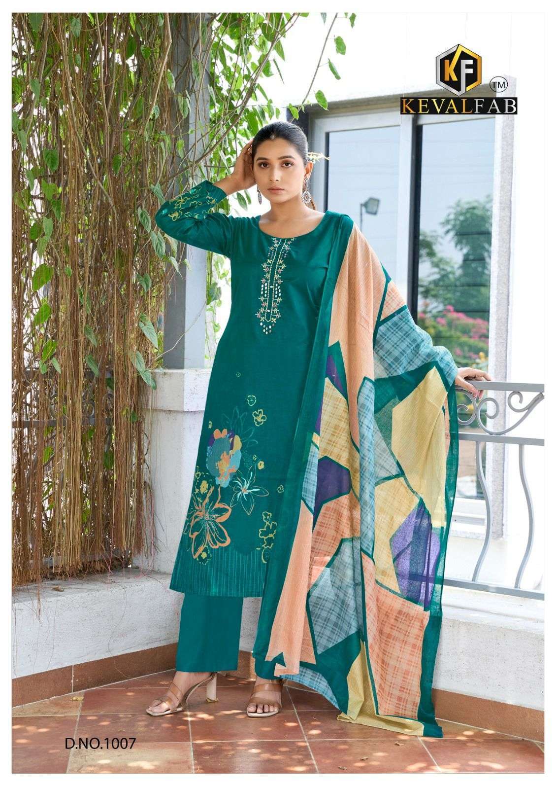 KEVAL FAB AALAYA VOL 1 CASUAL DESIGN COTTON DRESS FOR WOMEN RESELLER 