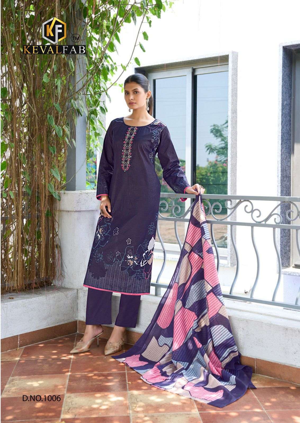 KEVAL FAB AALAYA VOL 1 CASUAL DESIGN COTTON DRESS FOR WOMEN RESELLER 