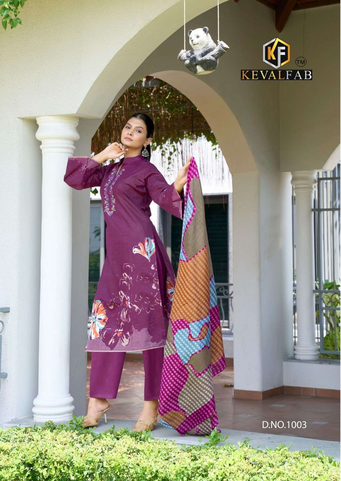 KEVAL FAB AALAYA VOL 1 CASUAL DESIGN COTTON DRESS FOR WOMEN RESELLER 