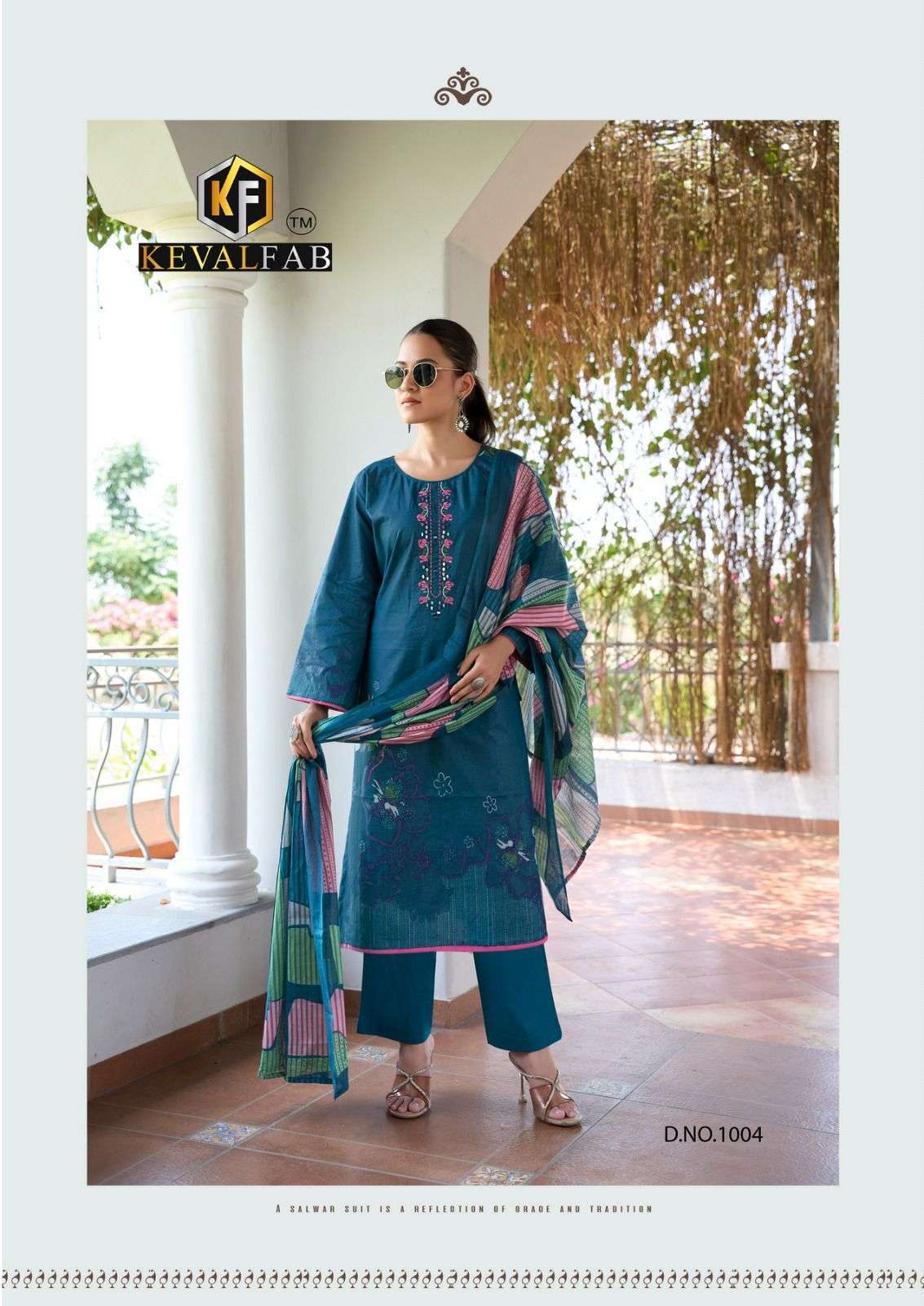 KEVAL FAB AALAYA VOL 1 CASUAL DESIGN COTTON DRESS FOR WOMEN RESELLER 