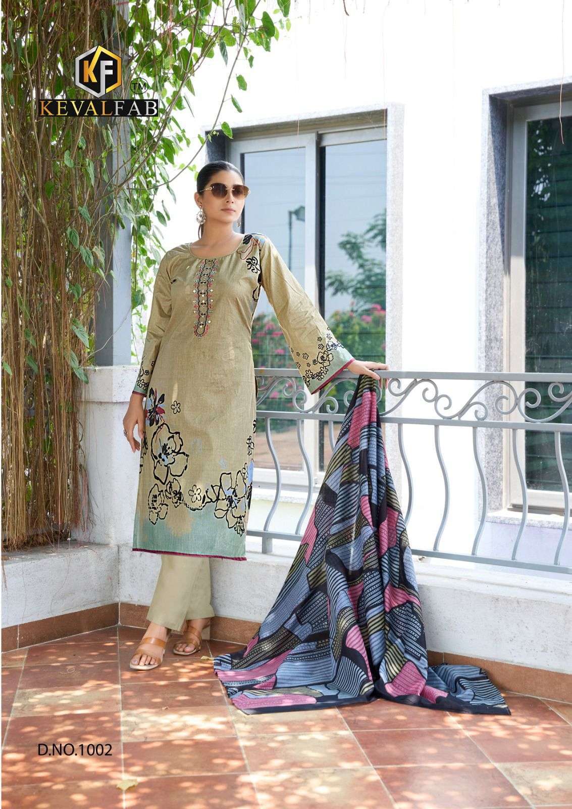 KEVAL FAB AALAYA VOL 1 CASUAL DESIGN COTTON DRESS FOR WOMEN RESELLER 