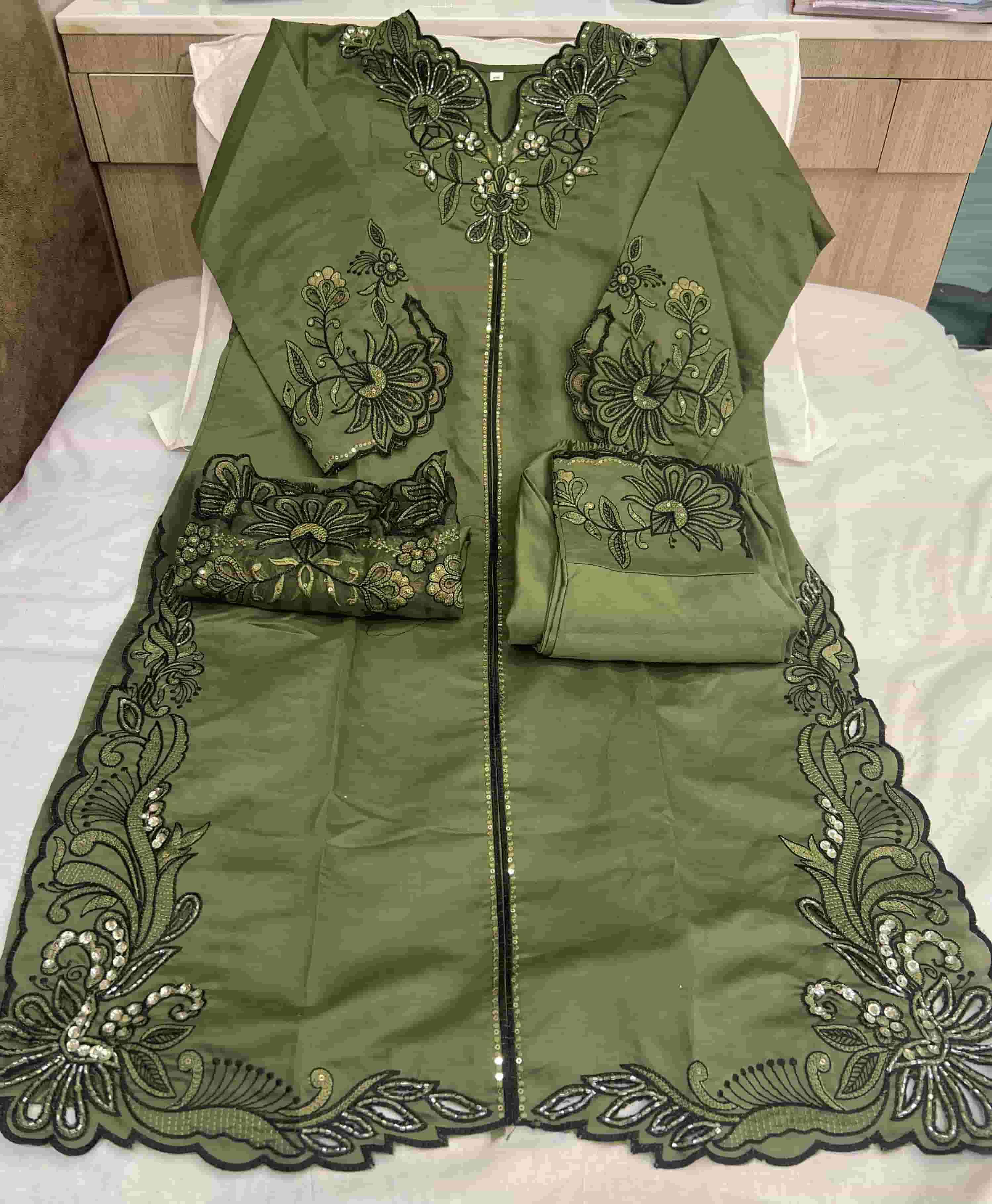 SAJIDA ALK 113 COLORS INDIAN PAKISTANI WORK SUIT FOR READYMADE CATALOG