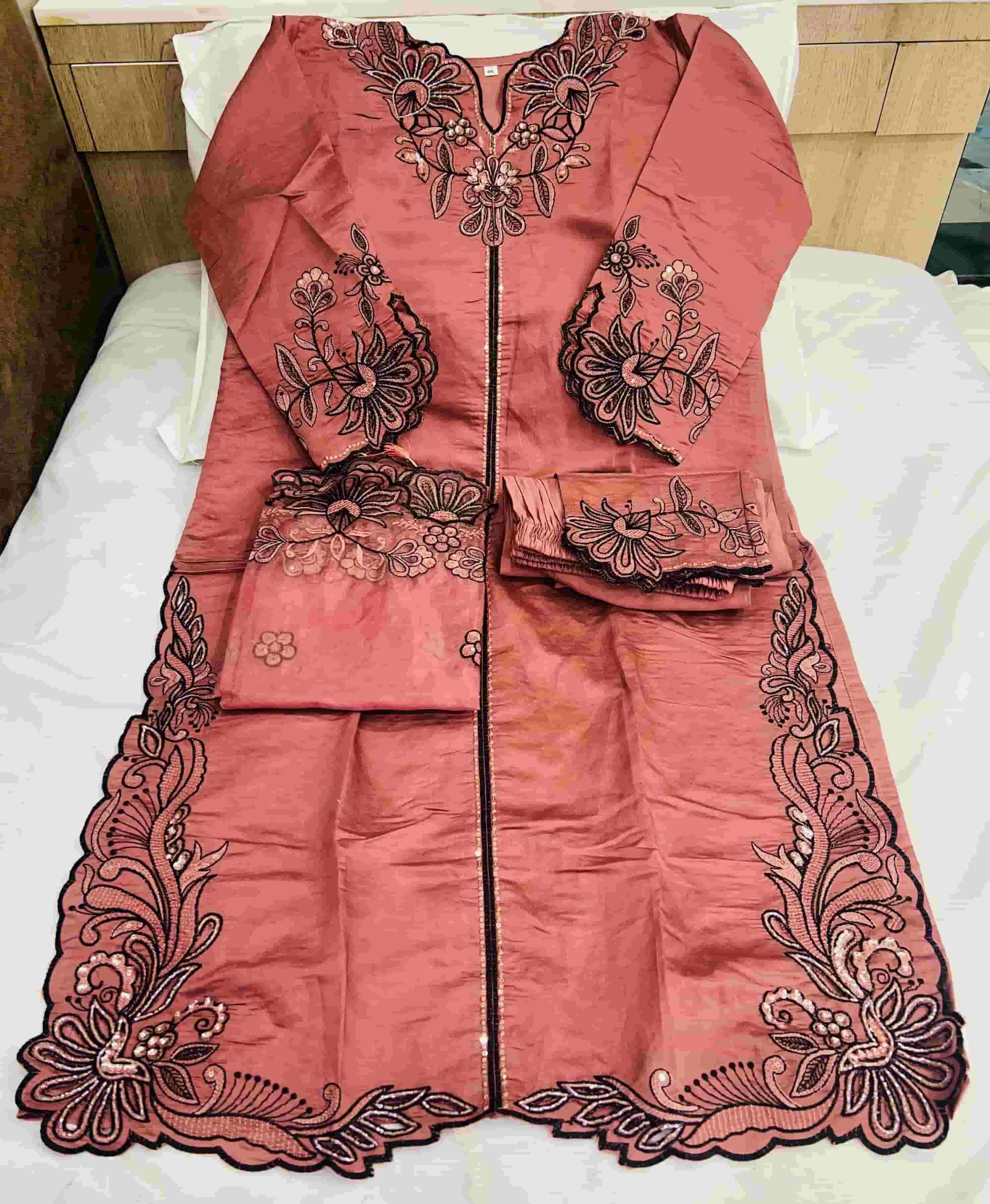 SAJIDA ALK 113 COLORS INDIAN PAKISTANI WORK SUIT FOR READYMADE CATALOG