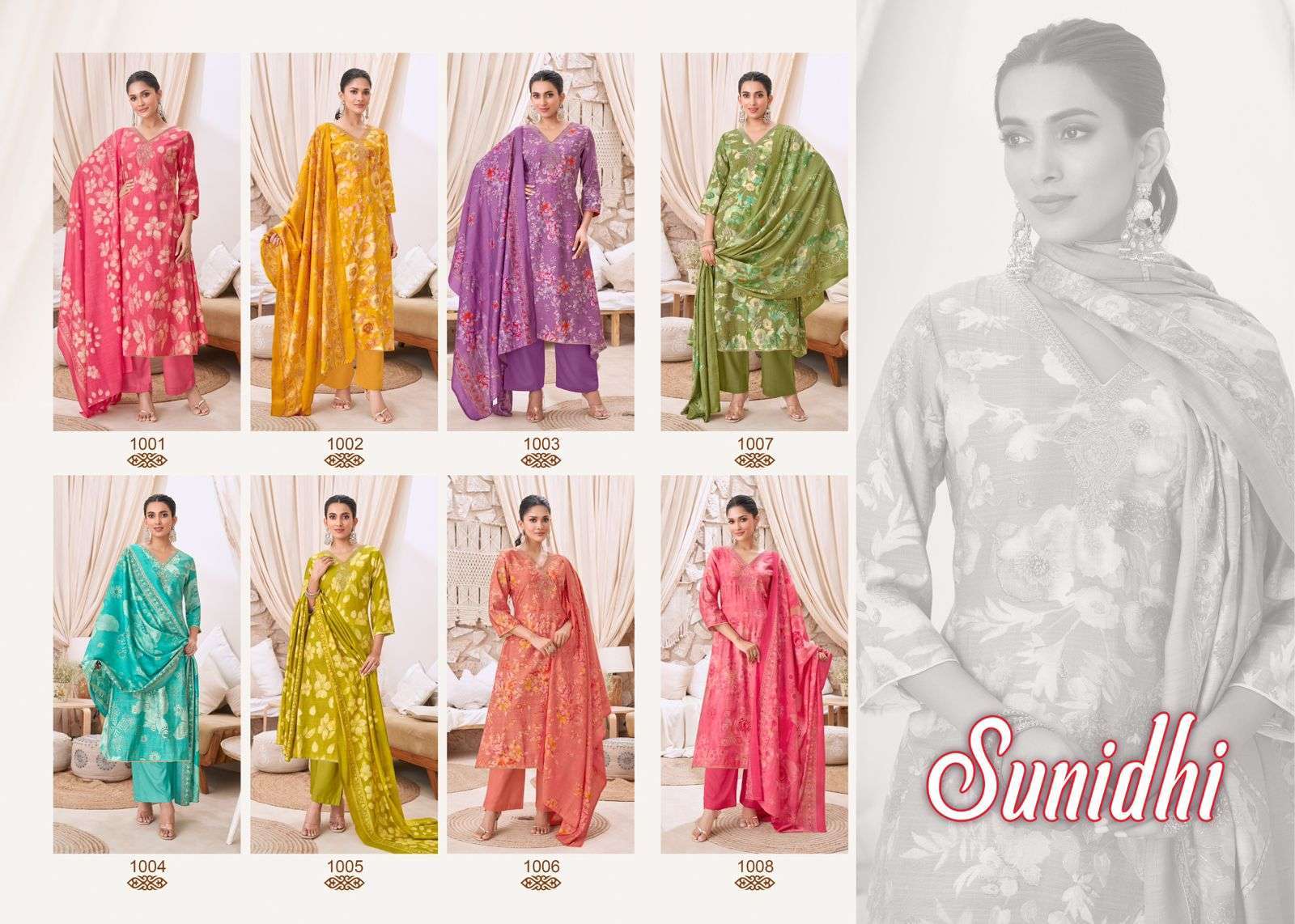 SALVI FASHION SUNIDHI FANCY SILK LADIES SUIT CATALOG ONLINE SHOP