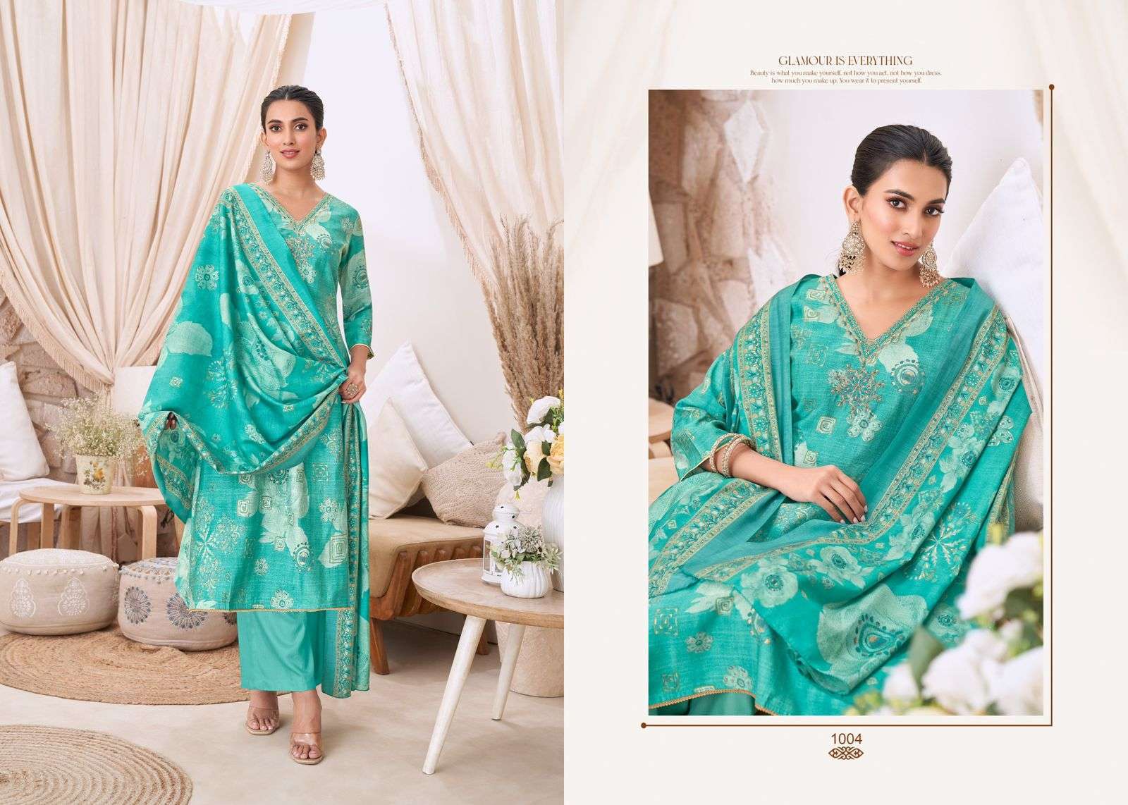SALVI FASHION SUNIDHI FANCY SILK LADIES SUIT CATALOG ONLINE SHOP