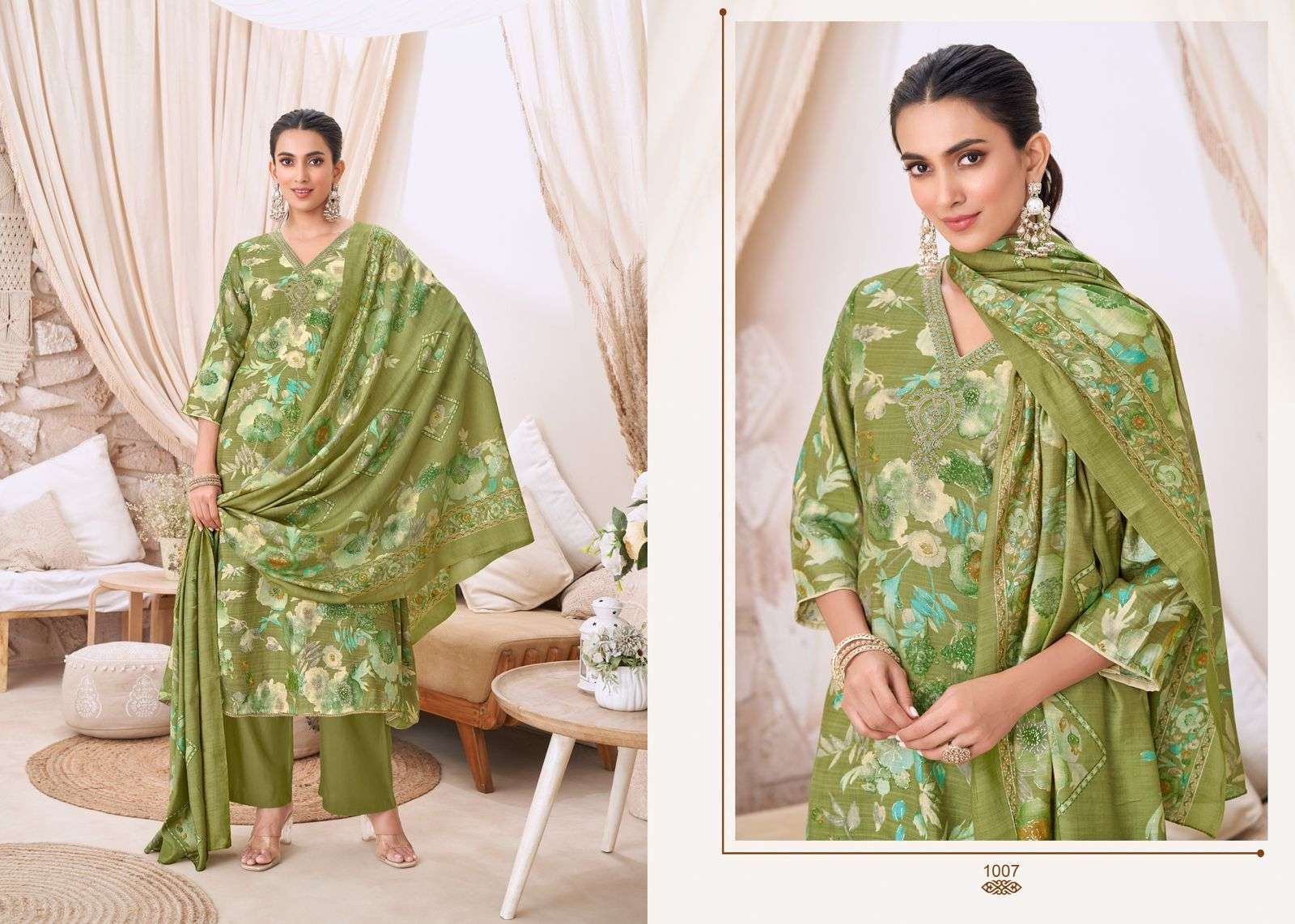 SALVI FASHION SUNIDHI FANCY SILK LADIES SUIT CATALOG ONLINE SHOP