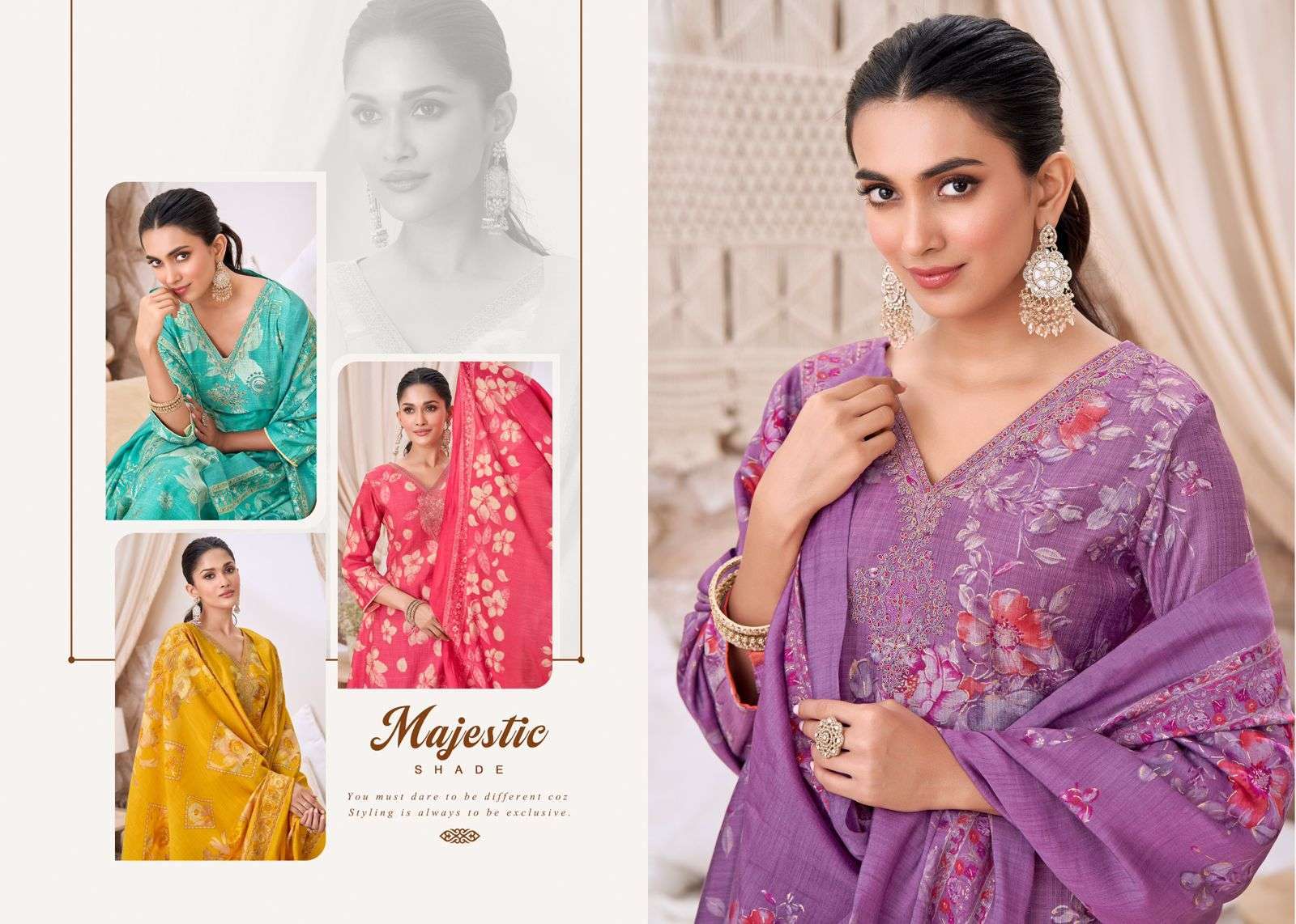 SALVI FASHION SUNIDHI FANCY SILK LADIES SUIT CATALOG ONLINE SHOP
