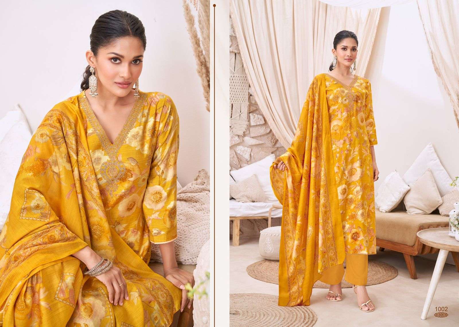 SALVI FASHION SUNIDHI FANCY SILK LADIES SUIT CATALOG ONLINE SHOP
