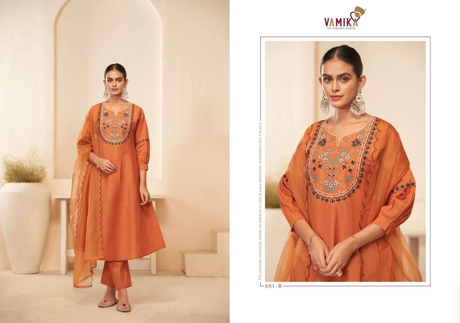 VAMIKA RASMALAI VOL 1 HIGH BRAND WOMEN COTTON SUIT FOR FESTIVAL WEAR 
