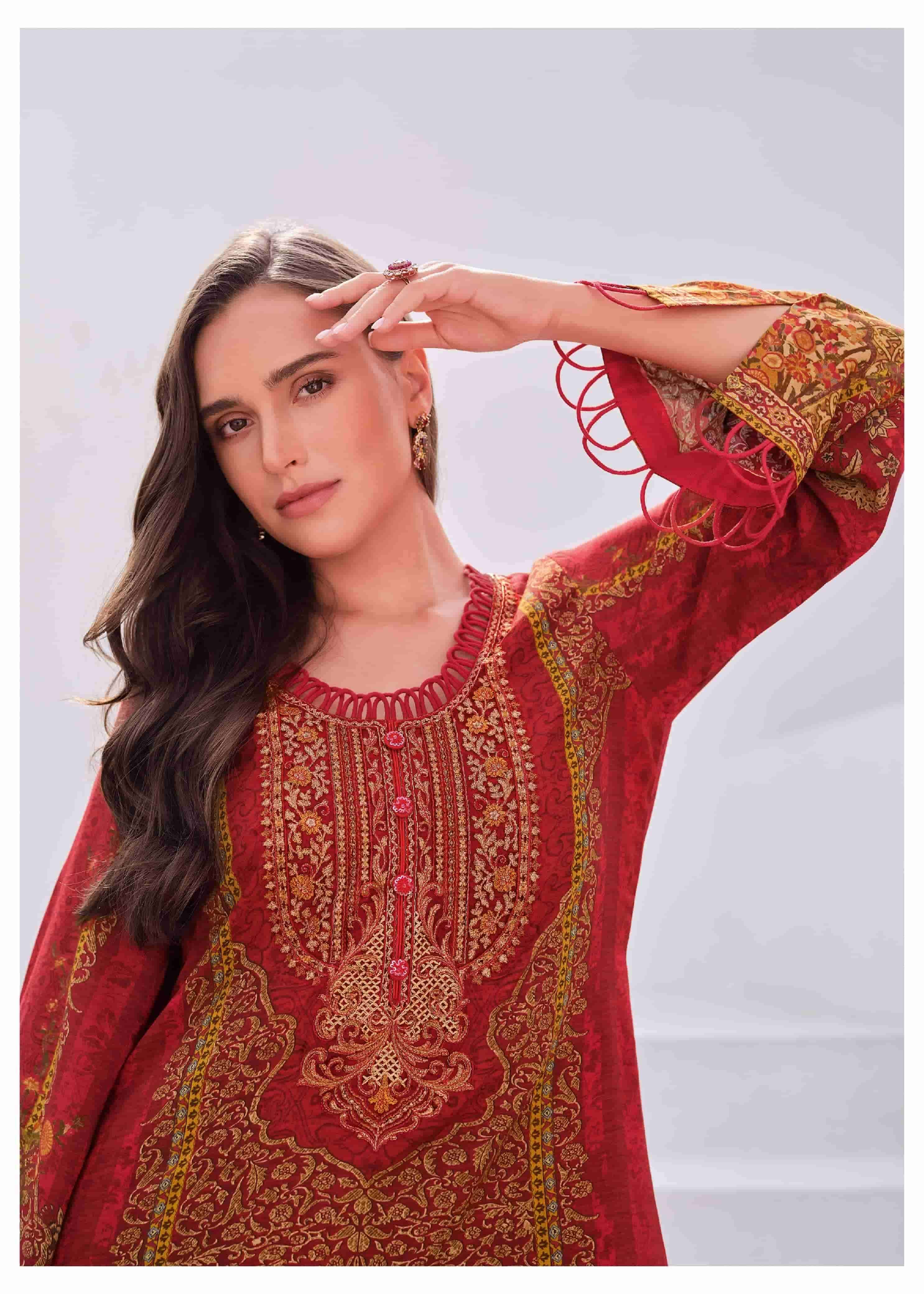 VARSHA NOOR MAHAL DIGITAL PRINT EXCLUSIVE SUIT FOR WEDDING WEAR ONLINE 