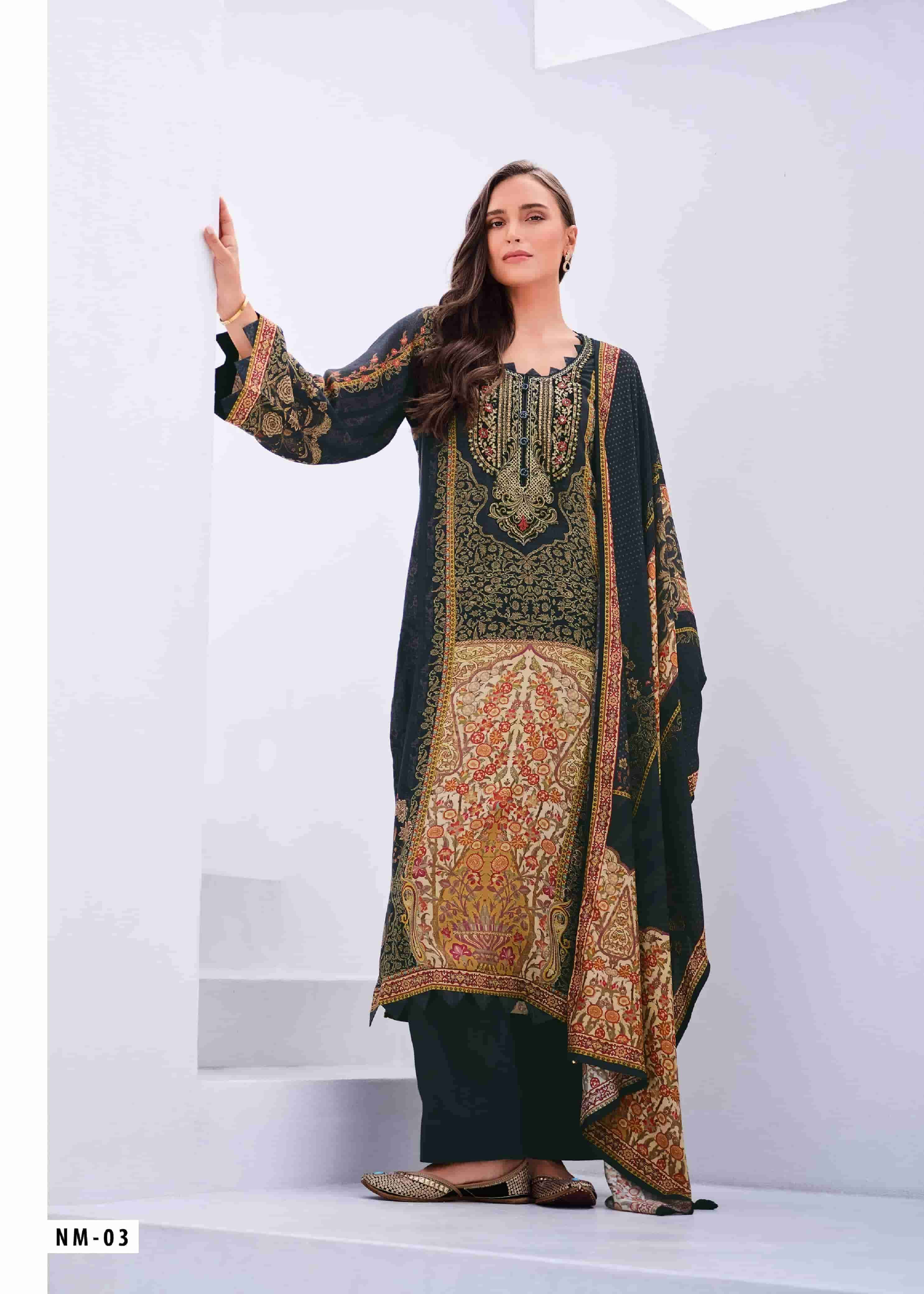 VARSHA NOOR MAHAL DIGITAL PRINT EXCLUSIVE SUIT FOR WEDDING WEAR ONLINE 