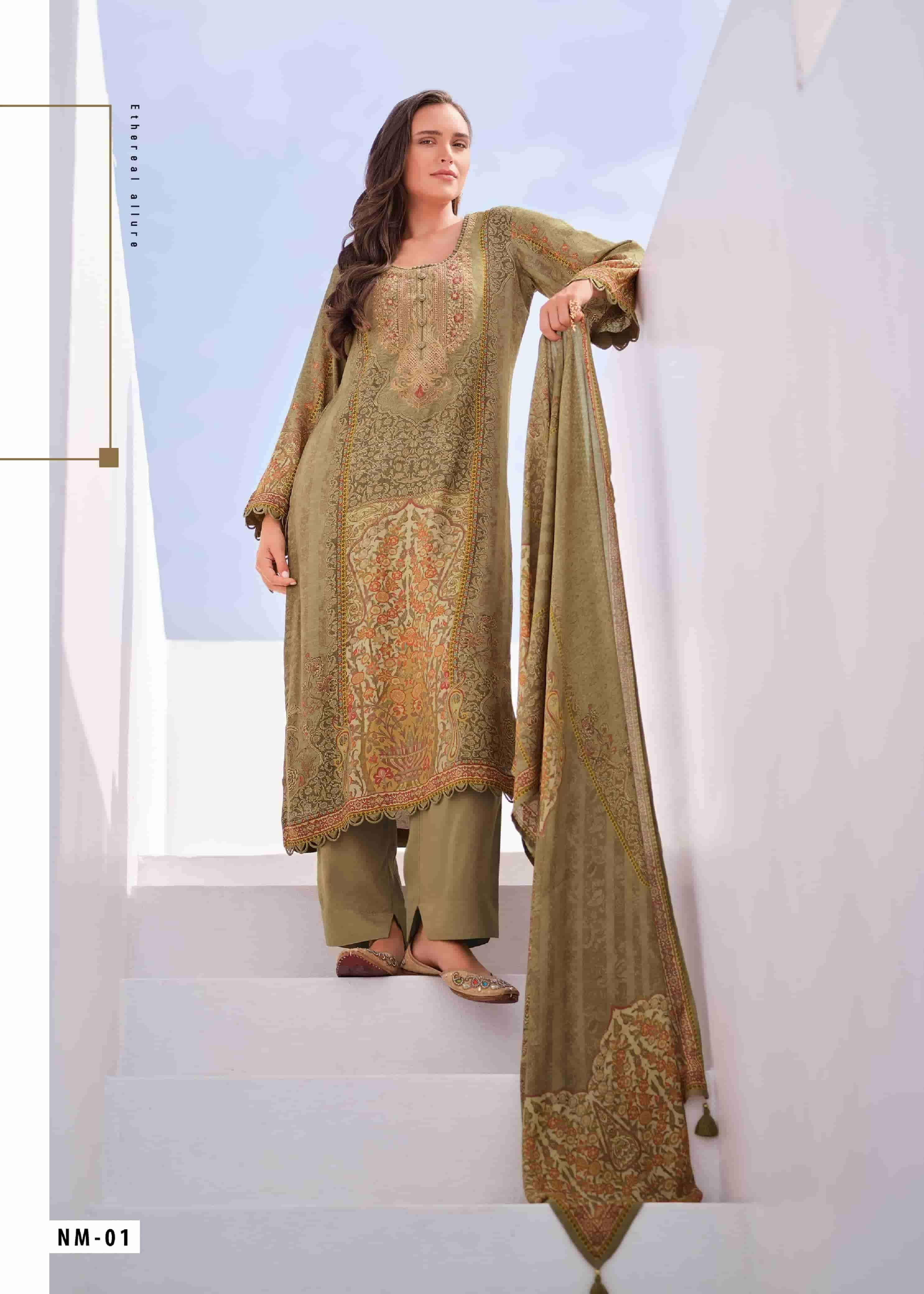 VARSHA NOOR MAHAL DIGITAL PRINT EXCLUSIVE SUIT FOR WEDDING WEAR ONLINE 